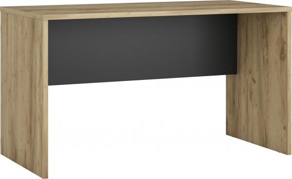 Стіл письмовий Грейд Ален 788х1406х680 мм графіт сірий/дуб крафт золотий/дуб крафт золотий